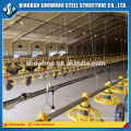 Structural Steel Chicken Farm House Buildings Broiler Poultry House Design